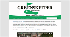 Desktop Screenshot of greenskeeperlawncare.com